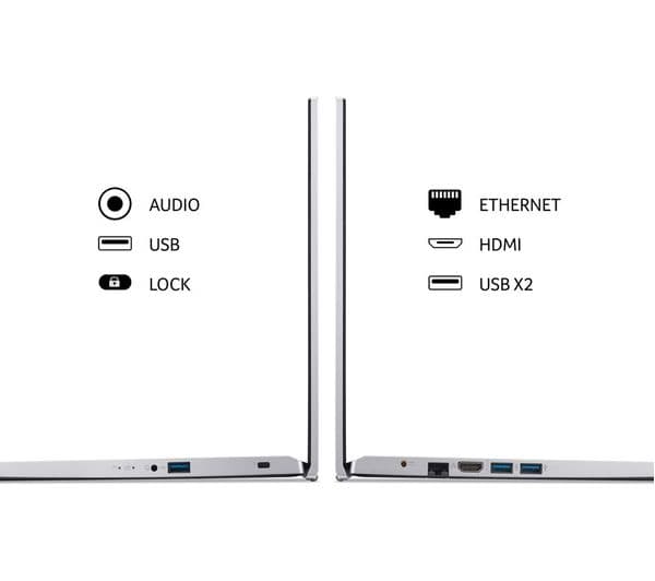 Acer Aspire 3 15.6" Laptop - Intel® Core™ i5, 512 GB SSD, Silver - Image 8