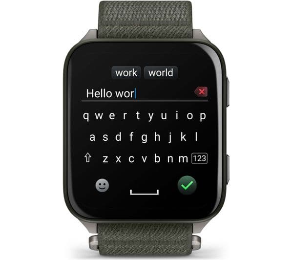 GARMIN Venu X1 Smartwatch Titanium Moss - Image 5
