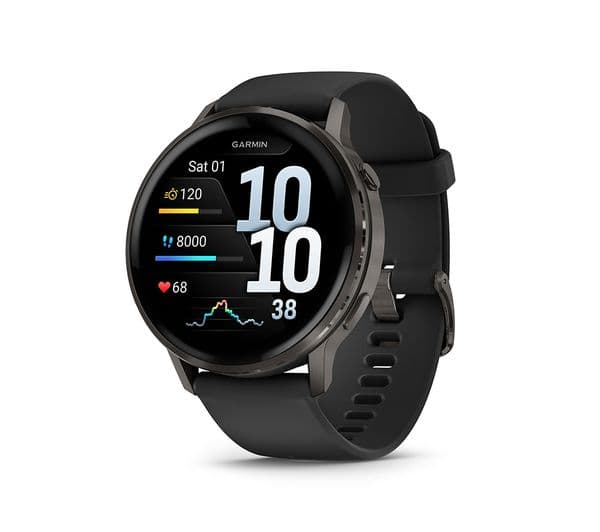 GARMIN Venu 4 Smartwatch 45mm Black - Image 1