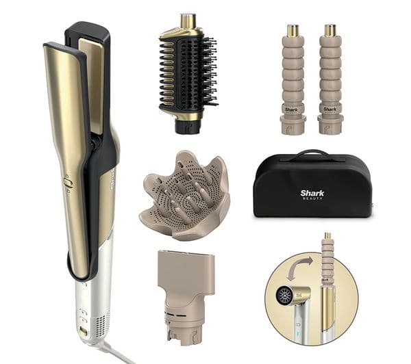 Shark Glam 5-in-1 Multi-Styler Gold - Image 1