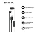 Sony IER-EX15C Earbuds Black thumbnail 2