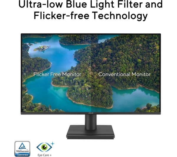ASUS VA249HG Full HD 24" IPS LCD Monitor - Black - Image 4