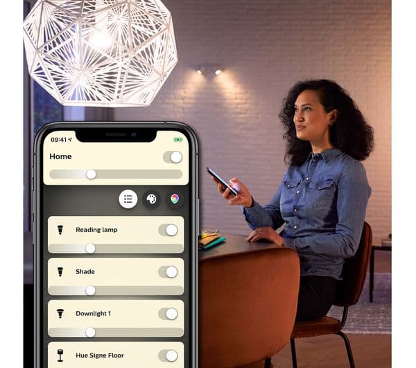PHILIPS HUE White Bluetooth LED Bulb - E27, Twin Pack - Image 4
