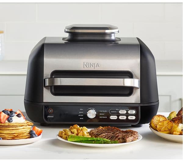 Ninja Foodi Max Pro AG651UK 7-in-1 Health Grill & Air Fryer - Black - Image 9