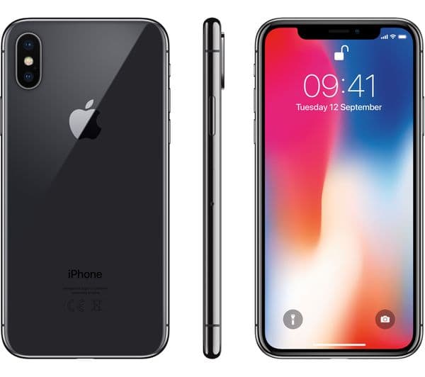 Apple iPhone X - 64 GB, Space Grey - Image 2