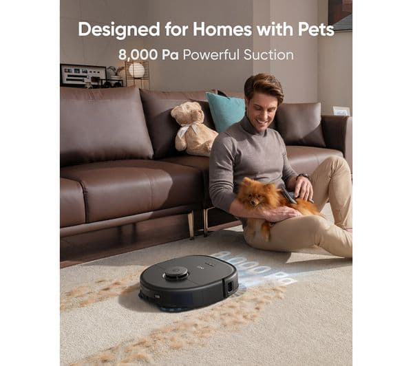 EUFY X10 Pro Omni Robot Vacuum & Mop with All-in-One Station - Image 3