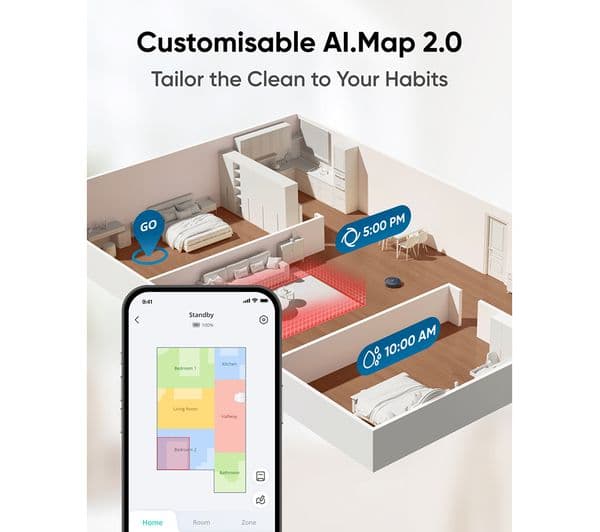 EUFY X10 Pro Omni Robot Vacuum & Mop with All-in-One Station - Image 7