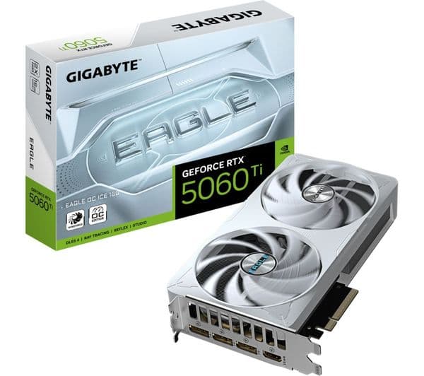 GIGABYTE GeForce RTX 5060 Ti 16 GB Eagle OC ICE Graphics Card - Image 4