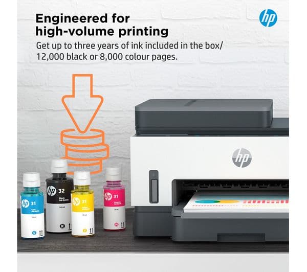 HP Smart Tank 7305 All-in-One Wireless Inkjet Printer - Image 6