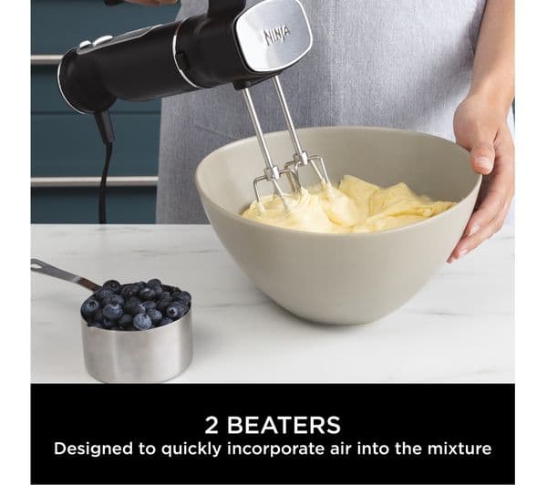 Ninja Foodi 2-in-1 CI090UK Hand Blender & Mixer - Black - Image 8