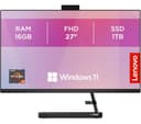 LENOVO IdeaCentre AIO 3 27" All-in-One PC - AMD Ryzen 7, 512 GB SSD, Black thumbnail 9