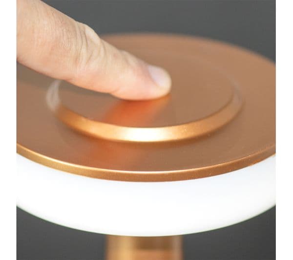 GLOBAL GIZMOS 66339 LED Table Lamp - Brass - Image 4