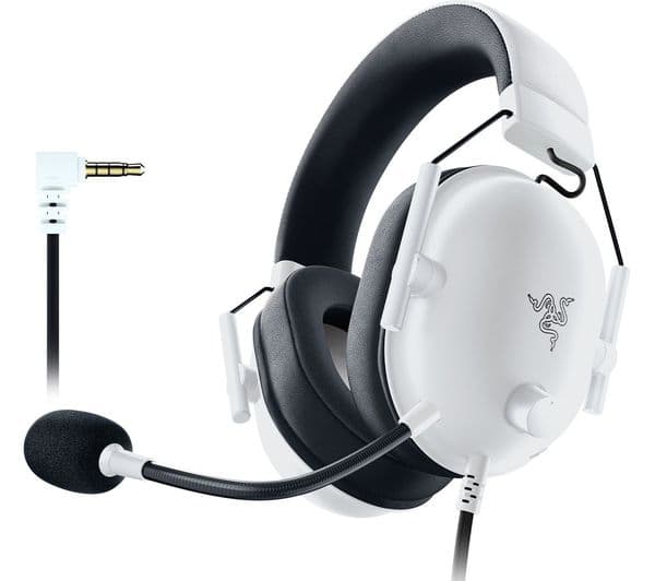 RAZER BlackShark V2 X 7.1 Gaming Headset for PlayStation - White - Image 1