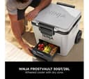 Ninja FB131UKWH FrostVault 28L Hard Cooler with Dry Zone - Cloud White thumbnail 2