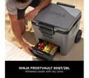 Ninja FB230UKGY FrostVault 28L Wheeled Cooler with Dry Zone - Grey thumbnail 2