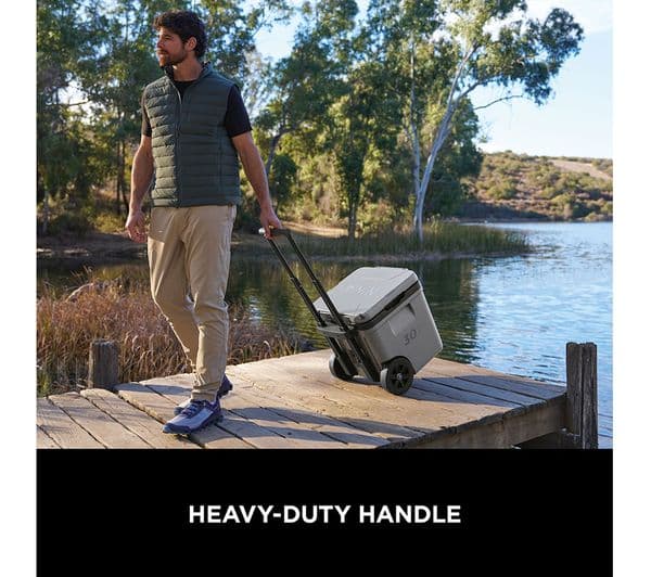 Ninja FB230UKGY FrostVault 28L Wheeled Cooler with Dry Zone - Grey - Image 6
