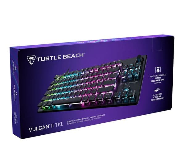 TURTLE BEACH Vulcan II TKL Gaming Keyboard Black - Image 2