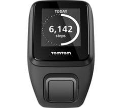 TOMTOM Spark 3 GPS Fitness Watch - Black, Small - Image 1