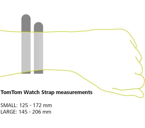TOMTOM Spark 3 GPS Fitness Watch - Black, Small - Image 7