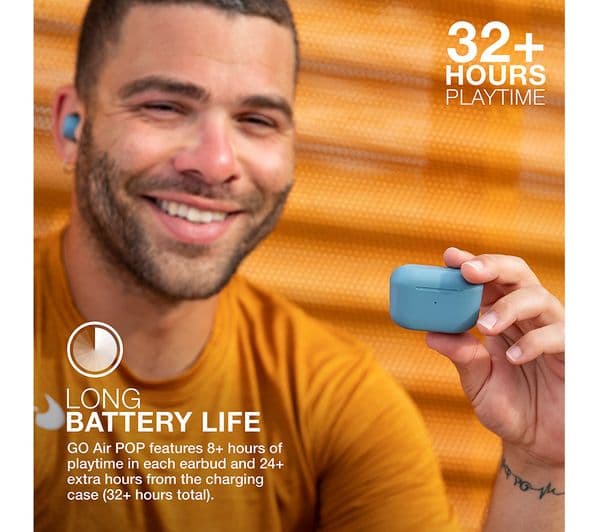JLAB GO Air POP Earbuds Slate - Image 2