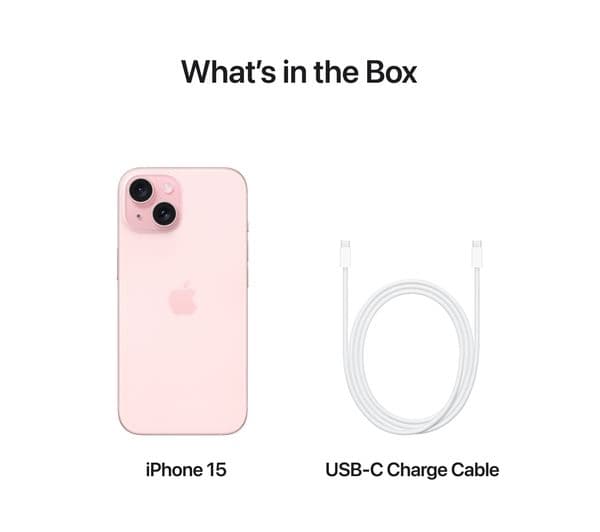 APPLE iPhone 15 - 256 GB, Pink - Image 7