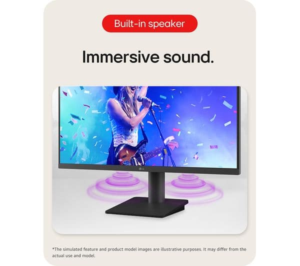 LG 27MS550-B 27" Full HD IPS Monitor Black - Image 3