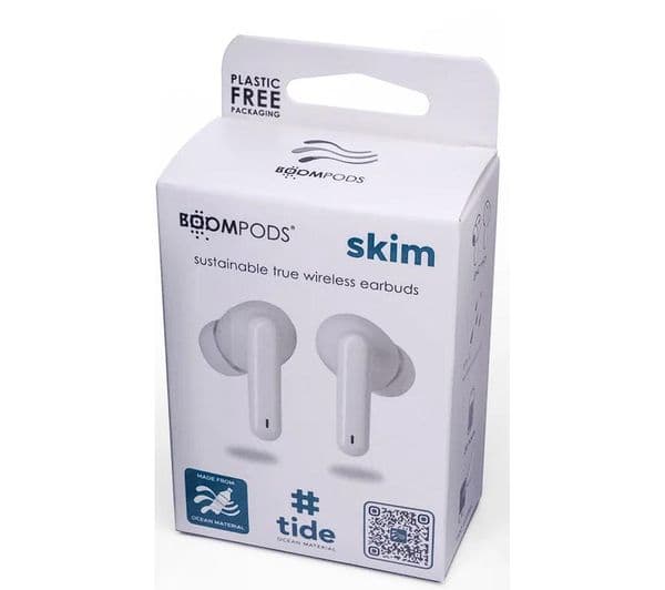 BOOMPODS Skim Earbuds White - Image 6