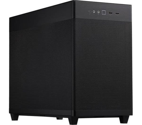 ASUS Prime AP201 Micro ATX Mini Tower PC Case - Black - Image 1
