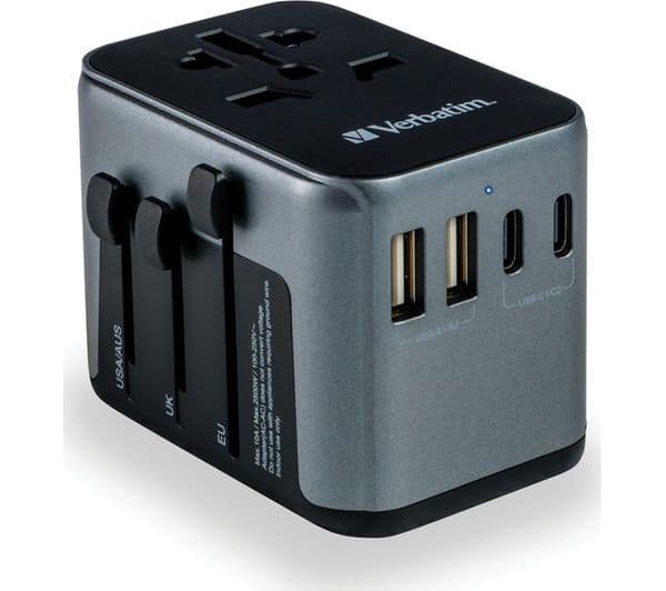 VERBATIM UTA-03 Universal USB Travel Adapter - Image 7