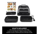 NINJA DG551UK 6-in-1 MAX Indoor Grill & Air Fryer - Grey & Silver thumbnail 2