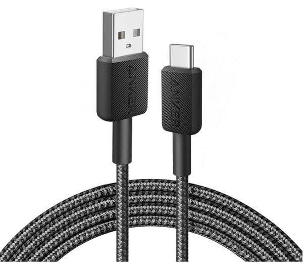 ANKER USB-A to USB-C Cable 0.9m Black