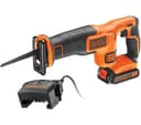 BLACK + DECKER 18V Cordless Reciprocating Saw - Black & Orange thumbnail 1
