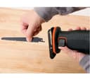 BLACK + DECKER 18V Cordless Reciprocating Saw - Black & Orange thumbnail 4
