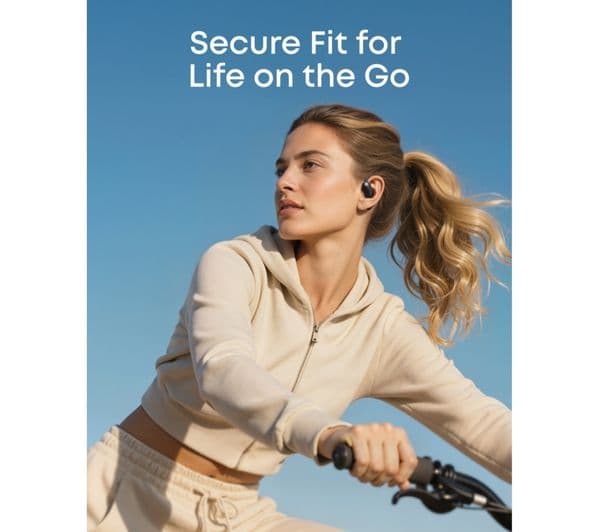 SOUNDCORE AeroFit 2 Earbuds Black - Image 7