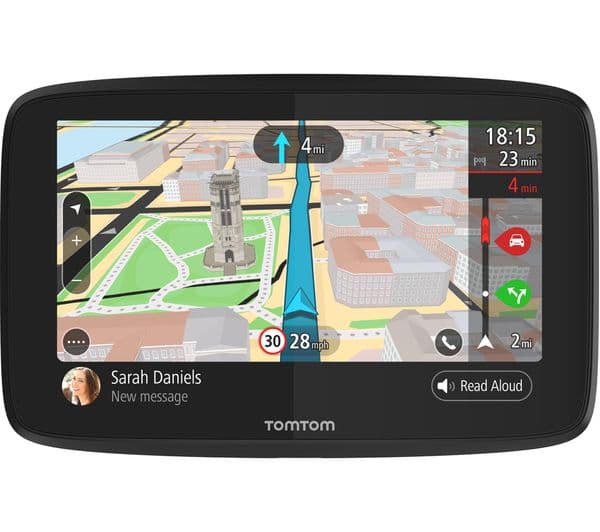 TomTom Car Navigation GO Basic - 6 Inch, Avoid Traffic Jams - Worldwide Maps - Image 1
