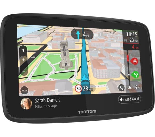 TomTom Car Navigation GO Basic - 6 Inch, Avoid Traffic Jams - Worldwide Maps - Image 2