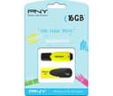 PNY Attache 4 USB 2.0 Memory Stick with Highlighter - 16 GB thumbnail 1
