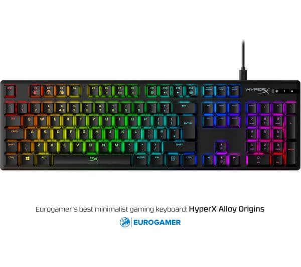 HYPERX Alloy Origins RGB Mechanical Gaming Keyboard - Black - Image 6