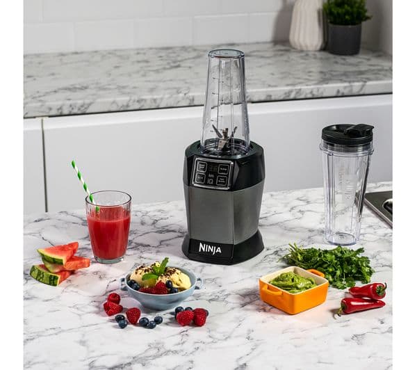 Ninja BN495UK Blender - Black & Silver - Image 3