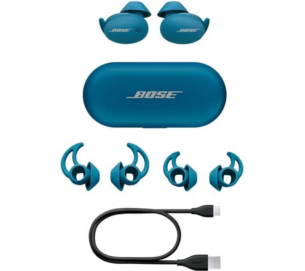 BOSE Sport Wireless Bluetooth Earbuds - Baltic Blue - Image 3