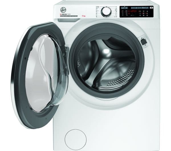 HOOVER H-Wash 500 HWB 411AMC WiFi-enabled 11 kg 1400 Spin Washing Machine - White - Image 2