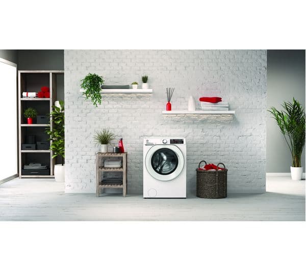 HOOVER H-Wash 500 HWB 411AMC WiFi-enabled 11 kg 1400 Spin Washing Machine - White - Image 4
