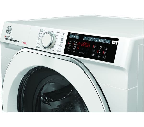 HOOVER H-Wash 500 HWB 411AMC WiFi-enabled 11 kg 1400 Spin Washing Machine - White - Image 5