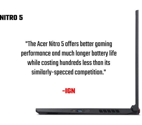 ACER Nitro 5 17.3" Gaming Laptop - Intel® Core™ i7, RTX 3060, 256 GB SSD - Image 5