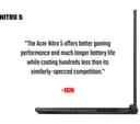 ACER Nitro 5 17.3" Gaming Laptop - Intel® Core™ i7, RTX 3060, 256 GB SSD thumbnail 5