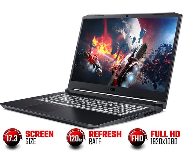 ACER Nitro 5 17.3" Gaming Laptop - Intel® Core™ i7, RTX 3060, 256 GB SSD - Image 6