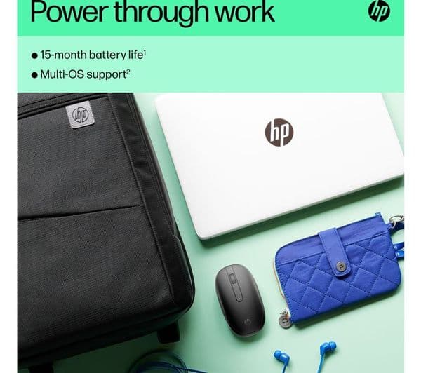HP 240 Wireless Mouse Black - Image 3