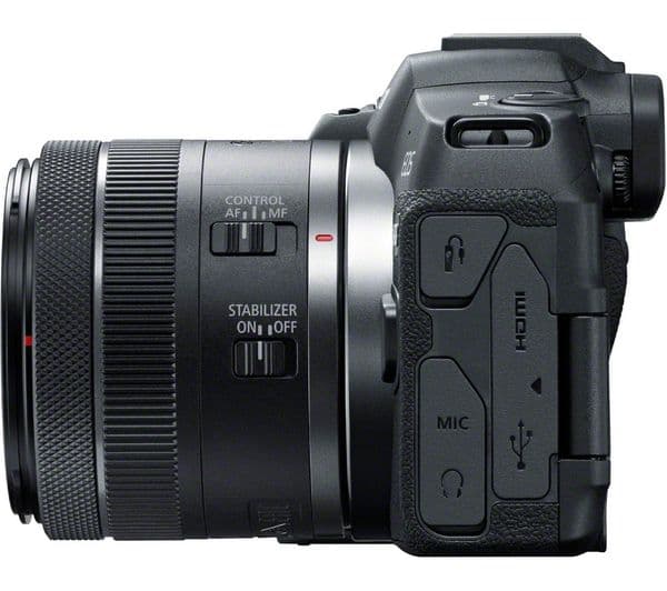 Canon EOS R8 24.2MP Full Frame Mirrorless Camera with RF 24-50mm f4.5-6.3 IS STM Lens - Black - Image 3