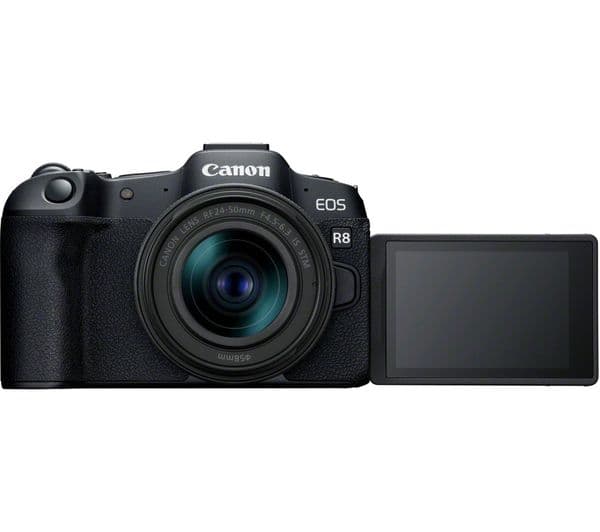 Canon EOS R8 24.2MP Full Frame Mirrorless Camera with RF 24-50mm f4.5-6.3 IS STM Lens - Black - Image 4