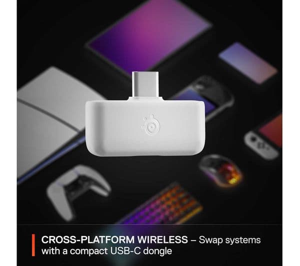 SteelSeries Arctis Nova 5P Headphones White - Image 7